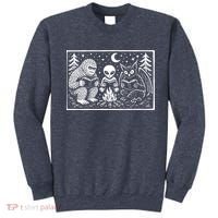 Book Lover Cryptid Club Reader Gift Sweatshirt thumb 0