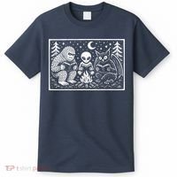 Book Lover Cryptid Club Reader Gift T-Shirt thumb 0