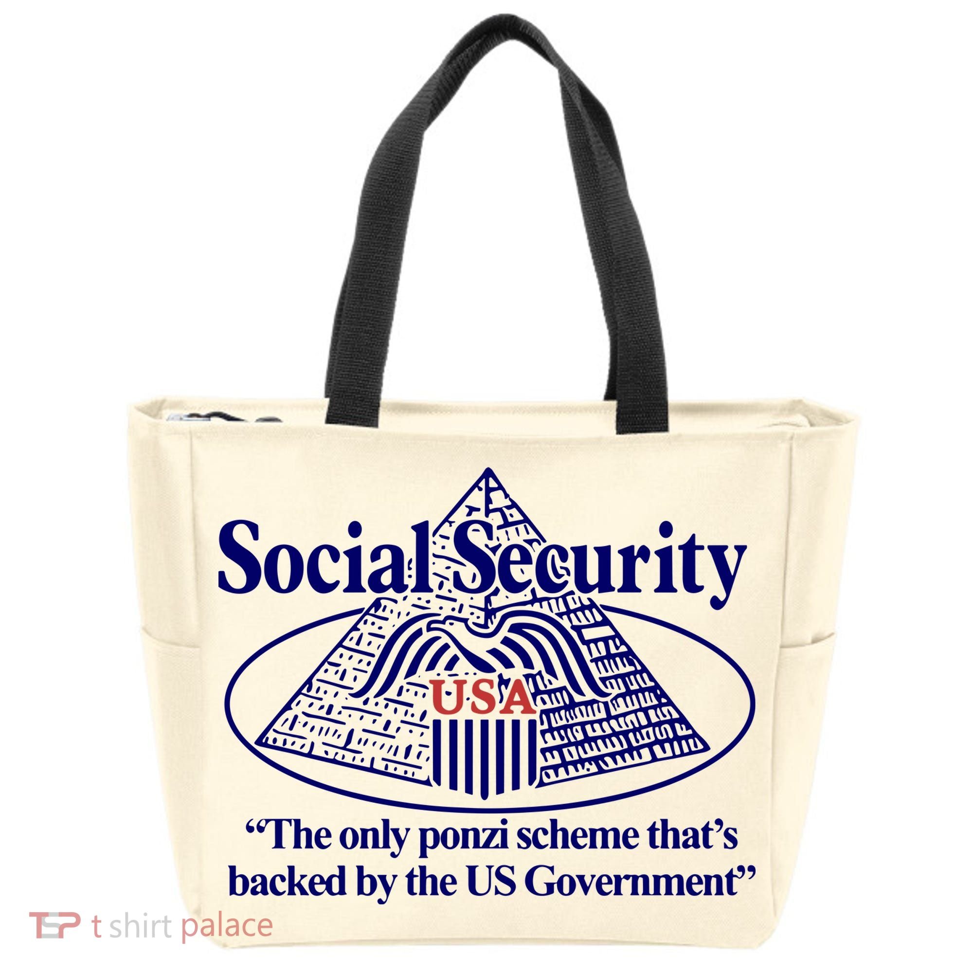 Barely Legal Clothing Social Security The Only Ponzi Scheme ThatS Backed By The Tote Bag
