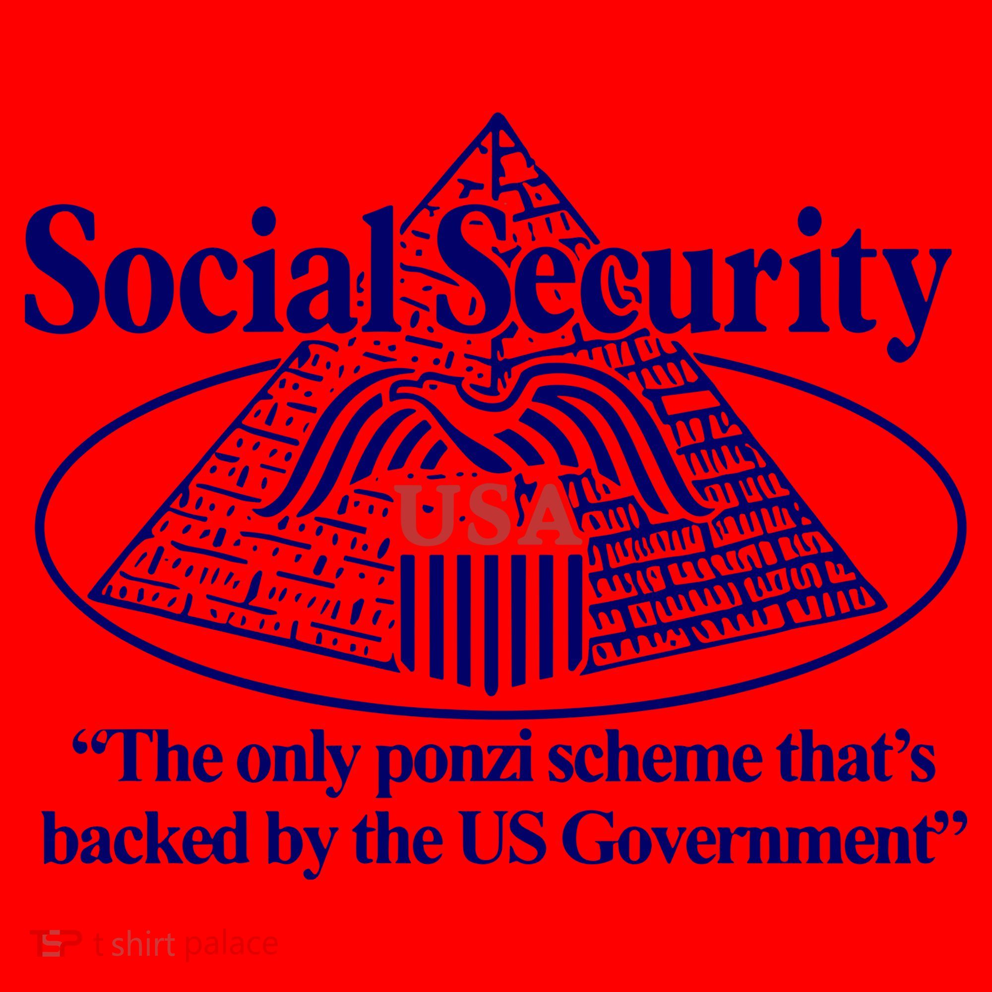 Barely Legal Clothing Social Security The Only Ponzi Scheme ThatS Backed By The Santa Hat