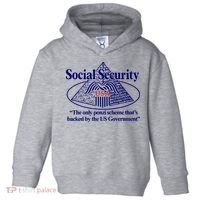 Barely Legal Clothing Social Security The Only Ponzi Scheme ThatS Backed By The Toddler Hoodie thumb 0