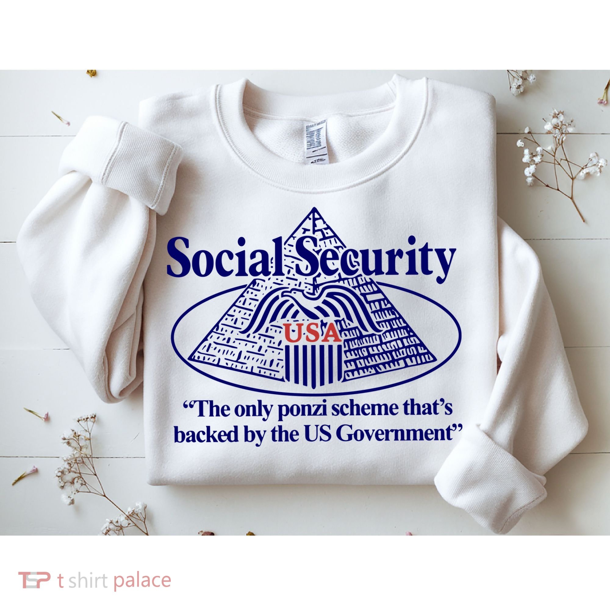 Barely Legal Clothing Social Security The Only Ponzi Scheme ThatS Backed By The Sweatshirt