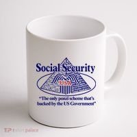 Barely Legal Clothing Social Security The Only Ponzi Scheme ThatS Backed By The Coffee Mug thumb 1