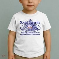 Barely Legal Clothing Social Security The Only Ponzi Scheme ThatS Backed By The Toddler T-Shirt thumb 2