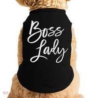 Boss Lady Cute S Trendy For Bosses Day Doggie Tank thumb 0
