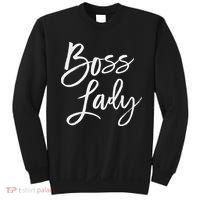 Boss Lady Cute S Trendy For Bosses Day Sweatshirt thumb 0