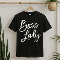 Boss Lady Cute S Trendy For Bosses Day T-Shirt thumb 2