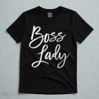 Boss Lady Cute S Trendy For Bosses Day T-Shirt thumb 5