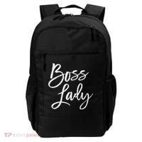 Boss Lady Cute S Trendy For Bosses Day Backpack thumb 0