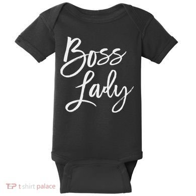 Boss Lady Cute S Trendy For Bosses Day Baby Bodysuit