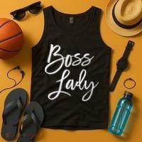 Boss Lady Cute S Trendy For Bosses Day Tank Top thumb 4