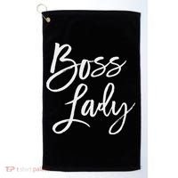 Boss Lady Cute S Trendy For Bosses Day Golf Towel thumb 0
