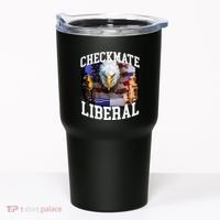 Barely Legal Clothing Checkmate Liberal Tumbler thumb 0