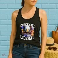 Barely Legal Clothing Checkmate Liberal Women's Tank Top thumb 2