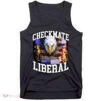 Barely Legal Clothing Checkmate Liberal Tank Top thumb 0