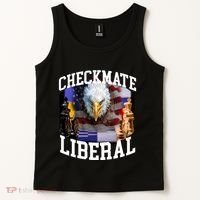 Barely Legal Clothing Checkmate Liberal Tank Top thumb 2