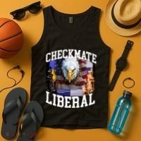Barely Legal Clothing Checkmate Liberal Tank Top thumb 4