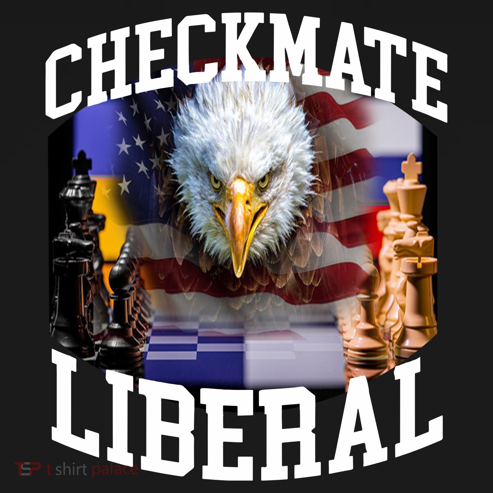 Barely Legal Clothing Checkmate Liberal Tank Top