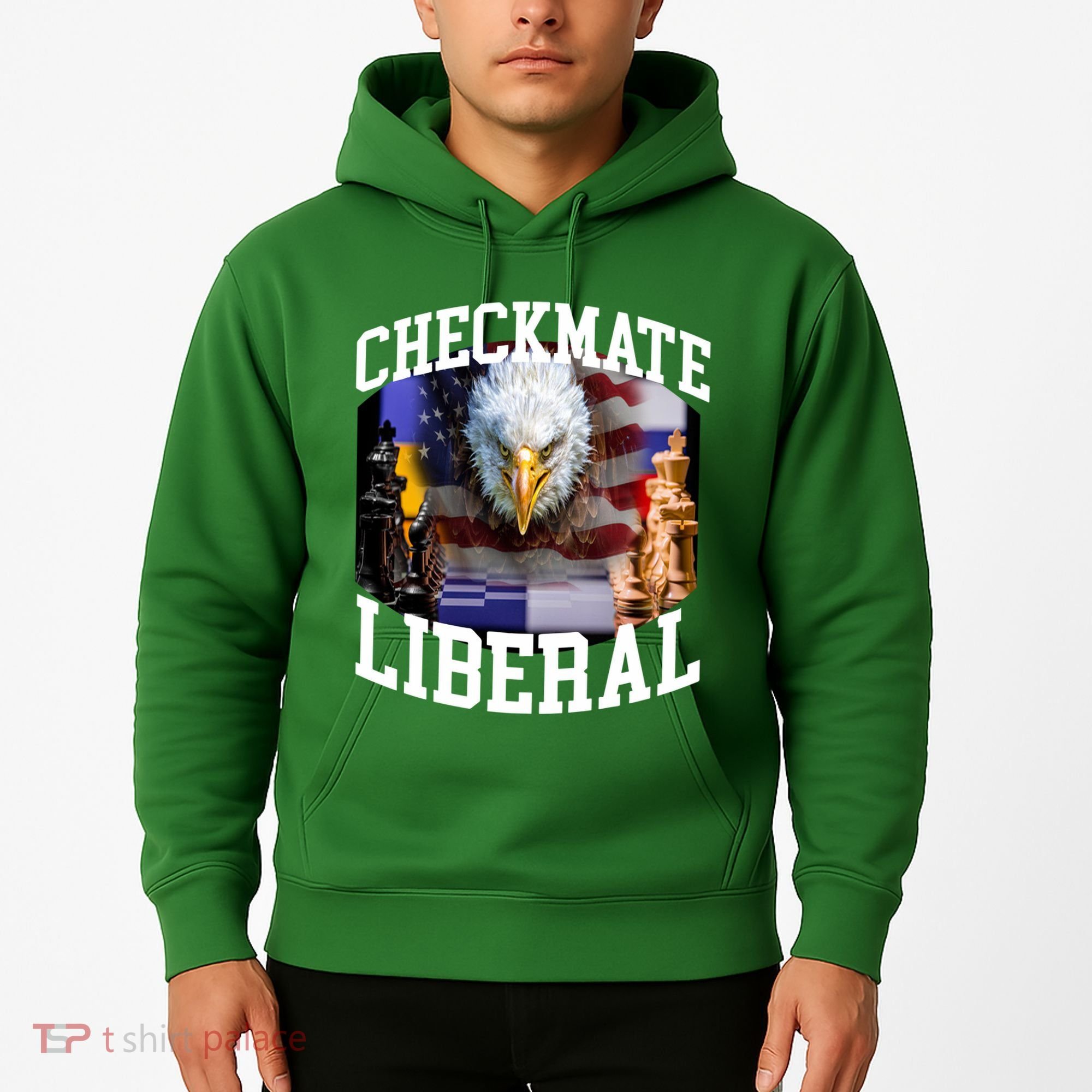 Barely Legal Clothing Checkmate Liberal Hoodie