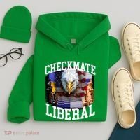 Barely Legal Clothing Checkmate Liberal Hoodie thumb 4