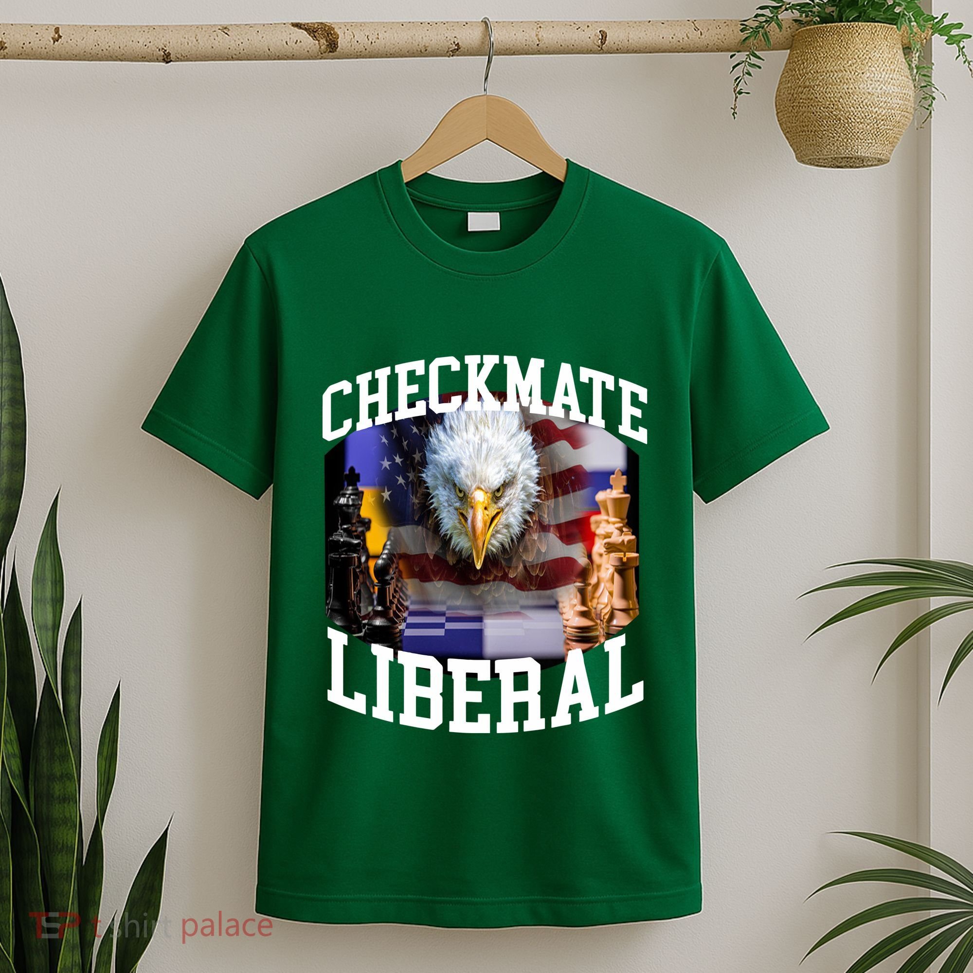 Barely Legal Clothing Checkmate Liberal T-Shirt