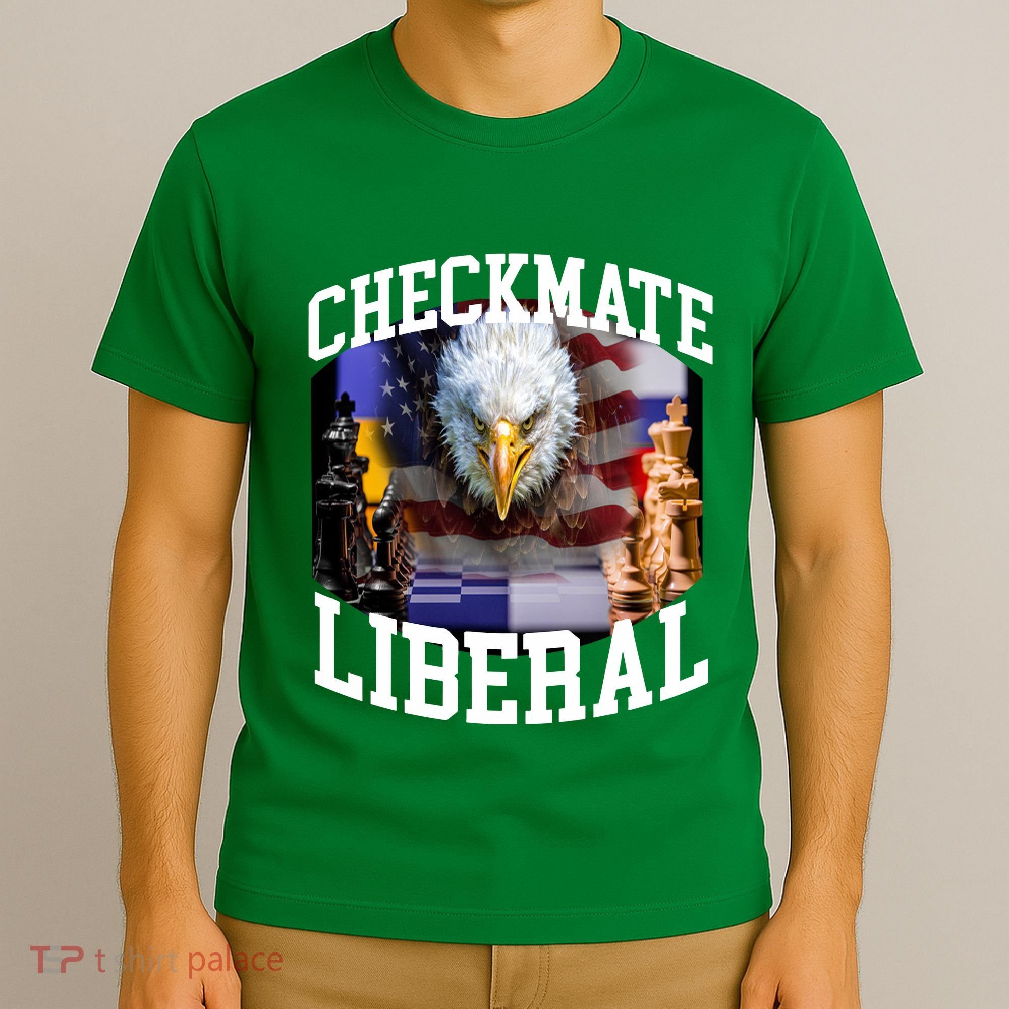 Barely Legal Clothing Checkmate Liberal T-Shirt