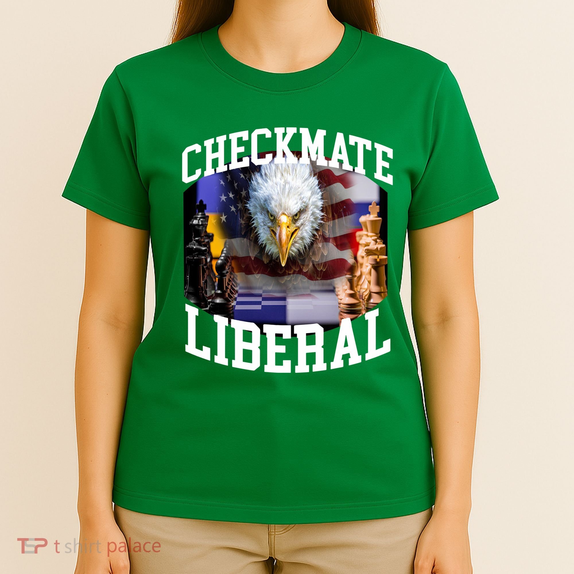 Barely Legal Clothing Checkmate Liberal T-Shirt