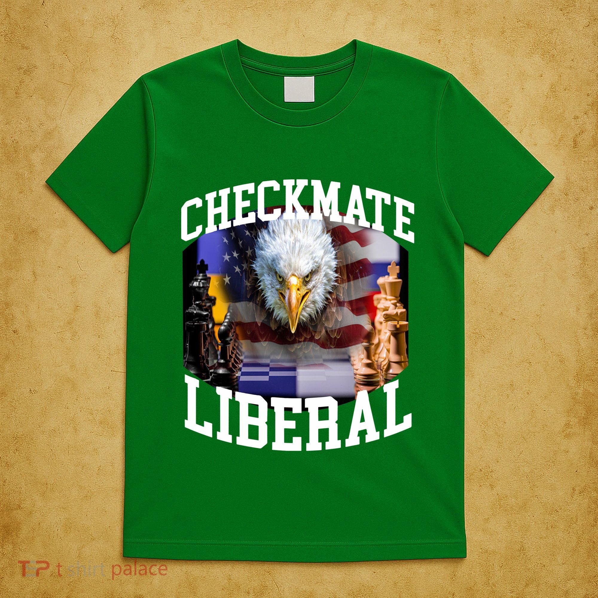 Barely Legal Clothing Checkmate Liberal T-Shirt