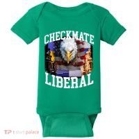 Barely Legal Clothing Checkmate Liberal Baby Bodysuit thumb 0