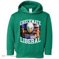 Barely Legal Clothing Checkmate Liberal Toddler Hoodie thumb 0