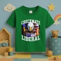 Barely Legal Clothing Checkmate Liberal Toddler T-Shirt thumb 3
