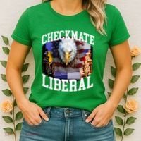 Barely Legal Clothing Checkmate Liberal Women's T-Shirt thumb 2
