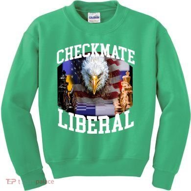 Barely Legal Clothing Checkmate Liberal Kids Sweatshirt
