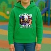 Barely Legal Clothing Checkmate Liberal Kids Hoodie thumb 3