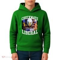 Barely Legal Clothing Checkmate Liberal Kids Hoodie thumb 4