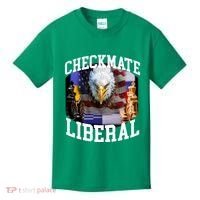 Barely Legal Clothing Checkmate Liberal Kids T-Shirt thumb 0