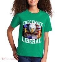 Barely Legal Clothing Checkmate Liberal Kids T-Shirt thumb 2