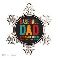 Baseball Lover Dad Drive Pay Slap Repeat Fathers Day Player Ornament thumb 0