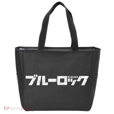 Blue Lock Distressed Big Chest Japanese Tote Bag