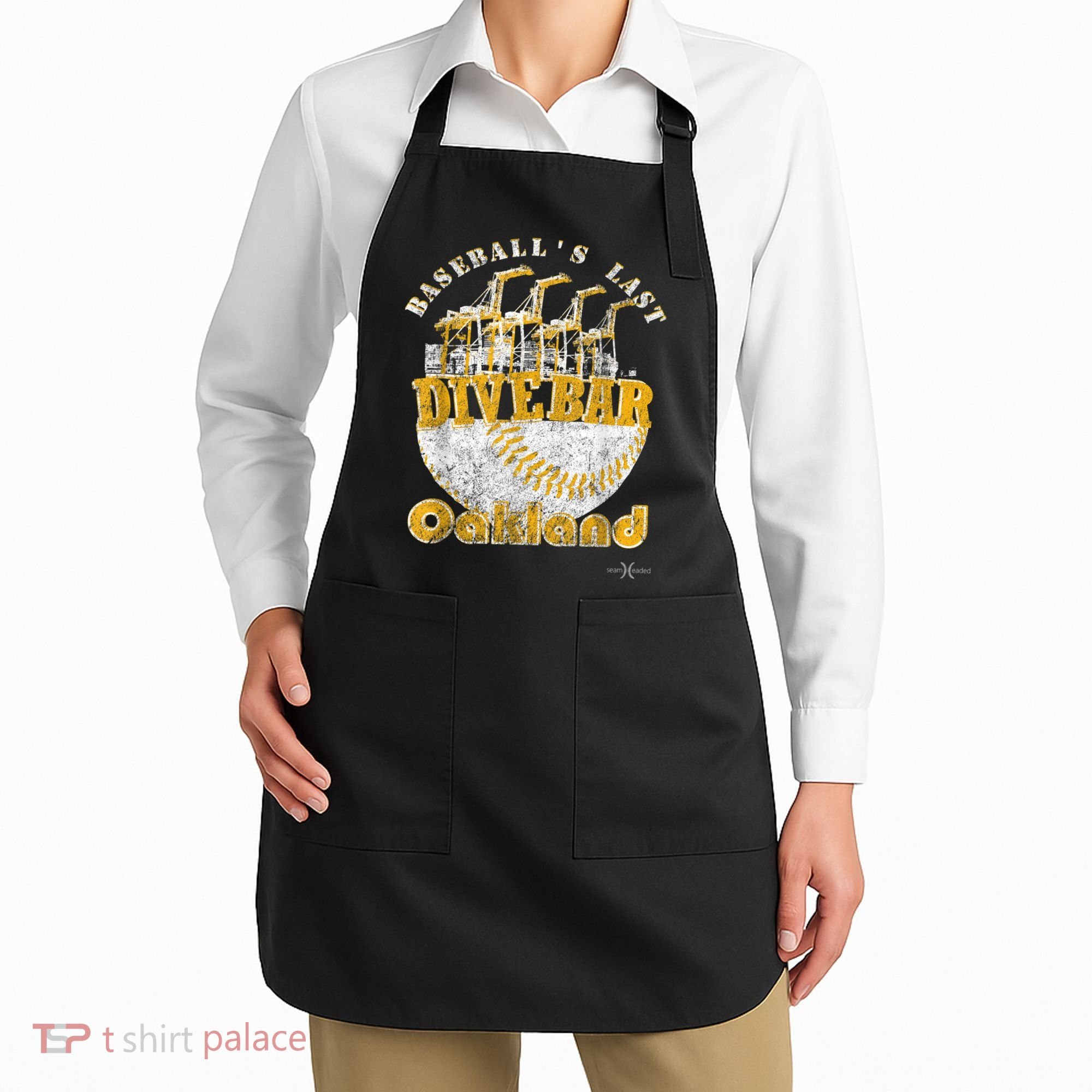 Baseball's Last Dive Bar Apron