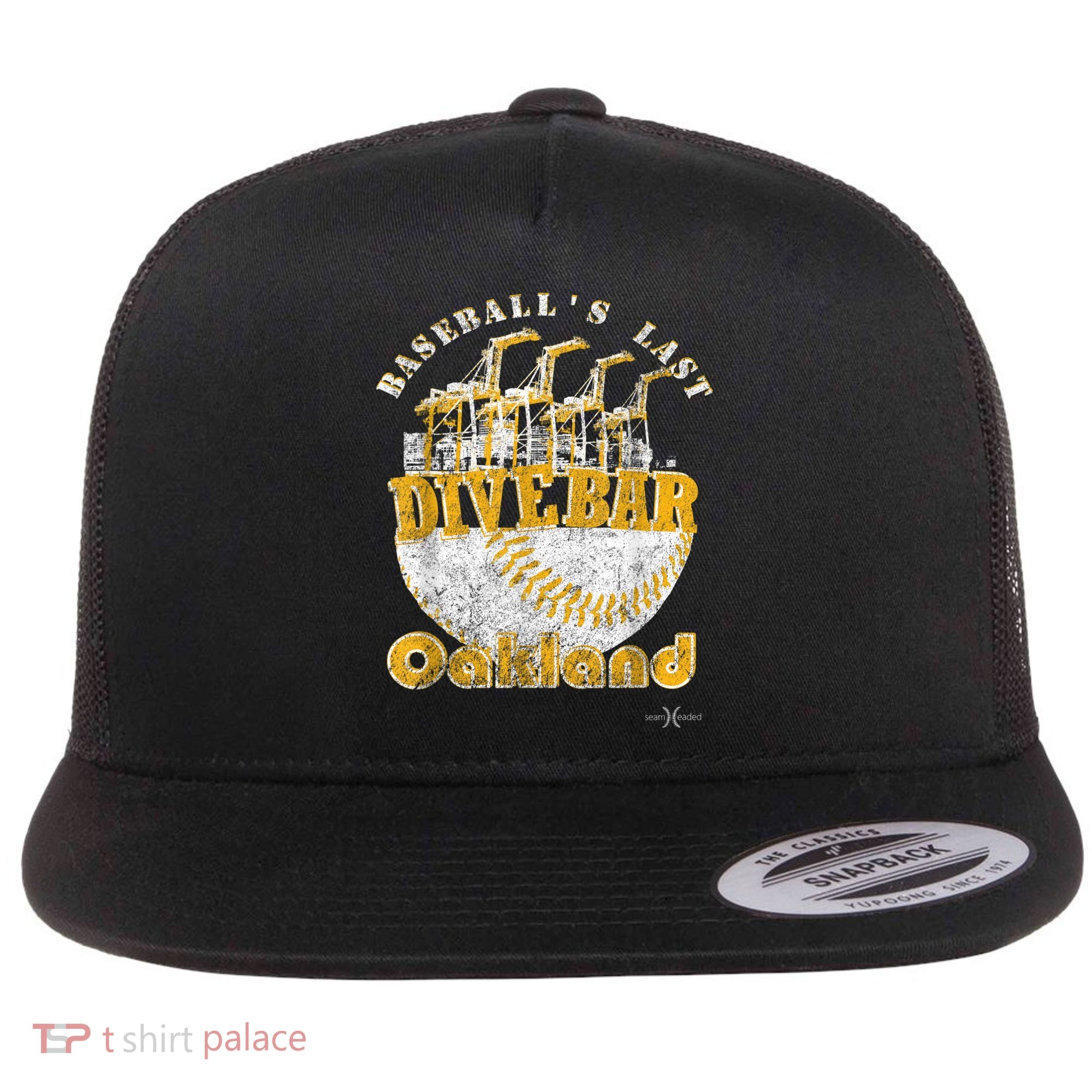 Baseball's Last Dive Bar Flat Bill Trucker Hat