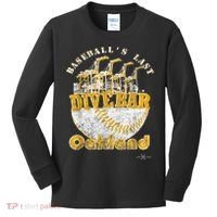 Baseball's Last Dive Bar Kids Long Sleeve Shirt thumb 0