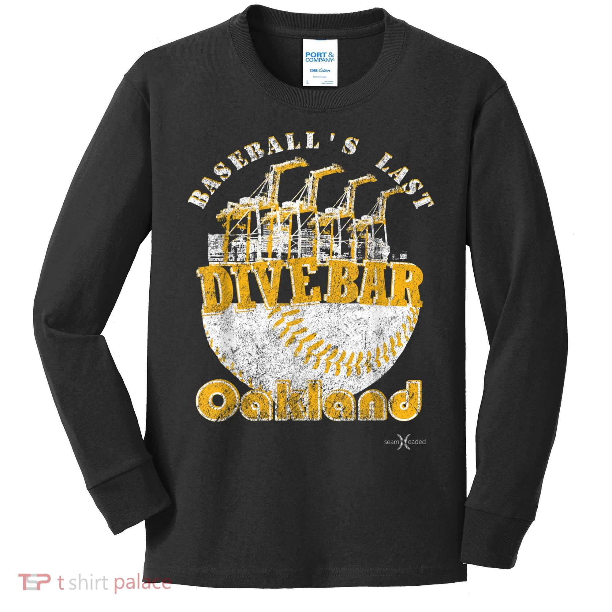 Baseball's Last Dive Bar Kids Long Sleeve Shirt