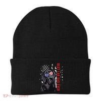 Best Lab Dad Ever Labrador Dog American Flag Fathers Day Beanie thumb 0