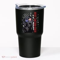 Best Lab Dad Ever Labrador Dog American Flag Fathers Day Tumbler thumb 0