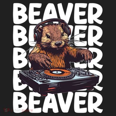 Beaver Lover DJ Funny Beaver Great Gift Women's Sweatshirt