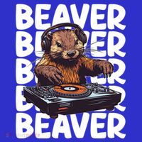 Beaver Lover DJ Funny Beaver Great Gift Women's Tank Top thumb 5