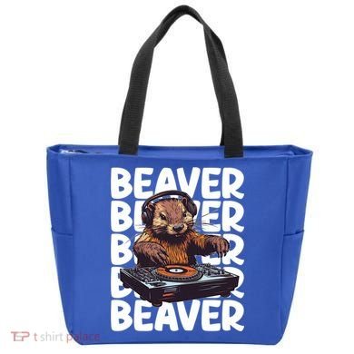 Beaver Lover DJ Funny Beaver Great Gift Tote Bag
