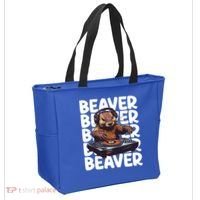 Beaver Lover DJ Funny Beaver Great Gift Tote Bag thumb 2