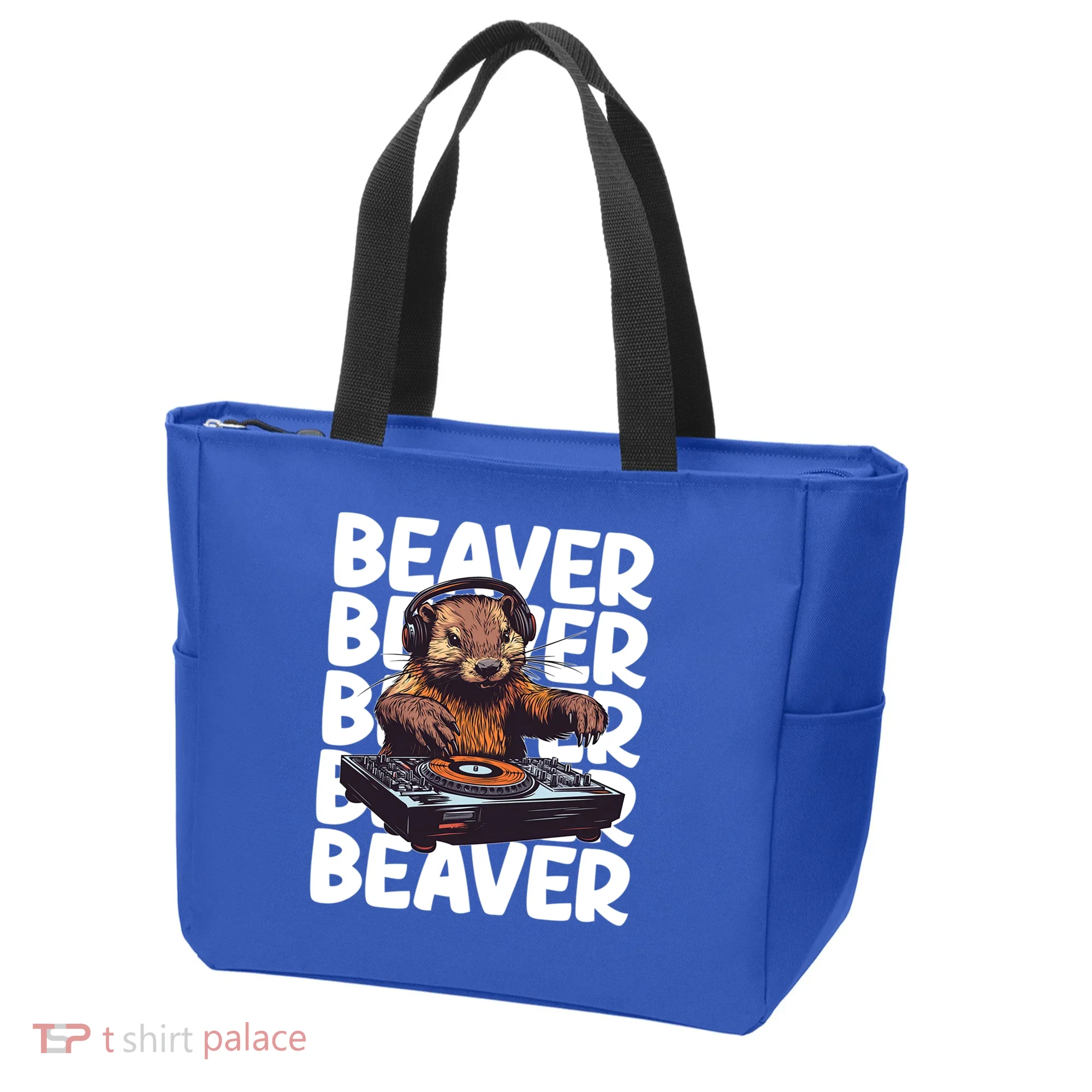 Beaver Lover DJ Funny Beaver Great Gift Tote Bag
